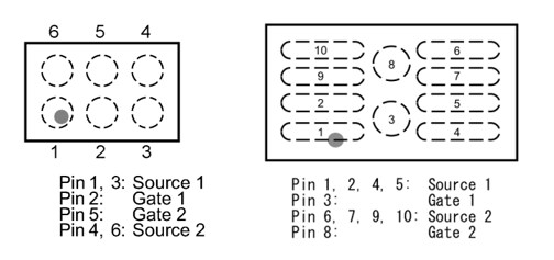 Toshiba SSM6N951L/SSM10N954L Field Effect Transistors